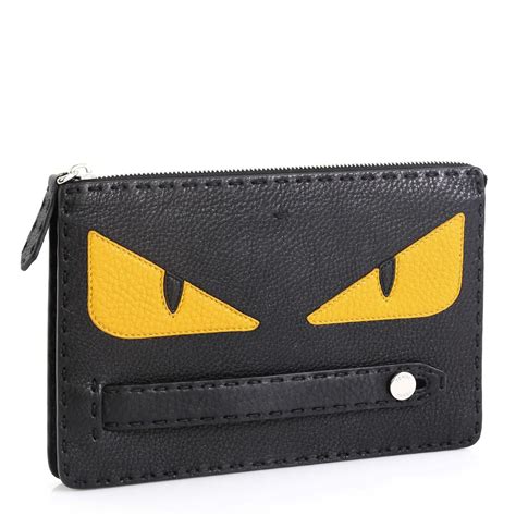 fendi monster clutch review